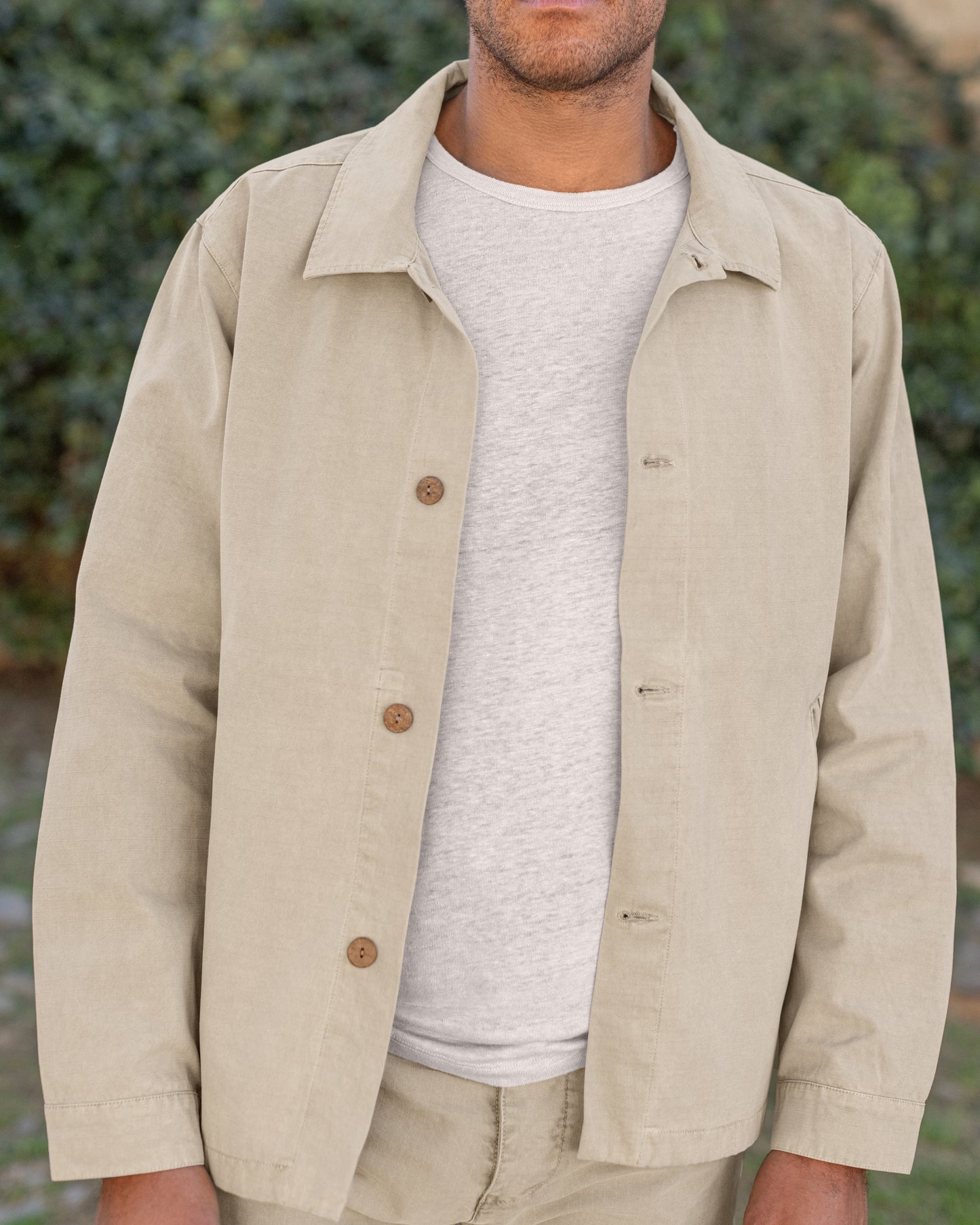 ALEX CRANE PAC SHELL JACKET IN CLAY