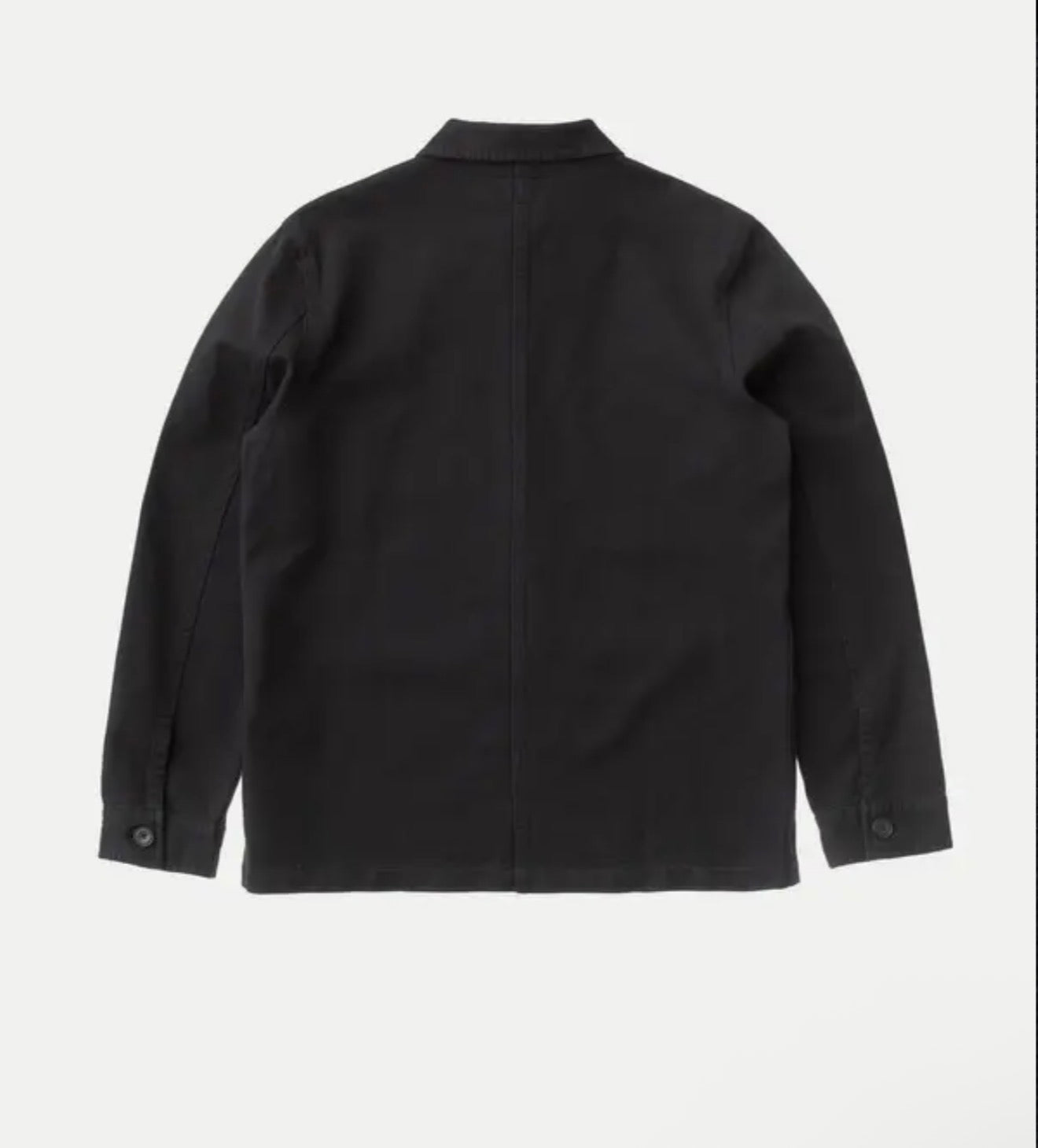NUDIE JEANS BARNEY WORKER JACKET IN BLACK in BLACK — view 2