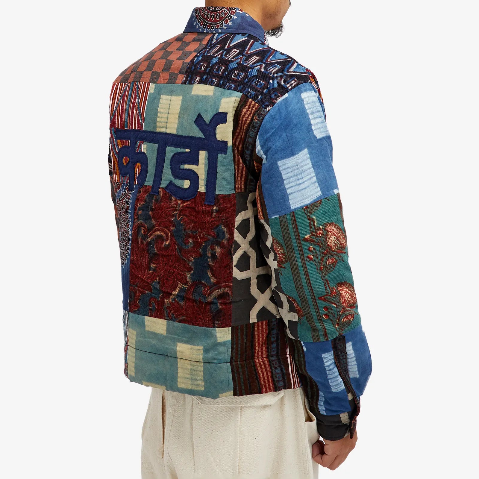 KARDO BODHI JACKET IN PATCHWORK in PATCHWORK — view 3