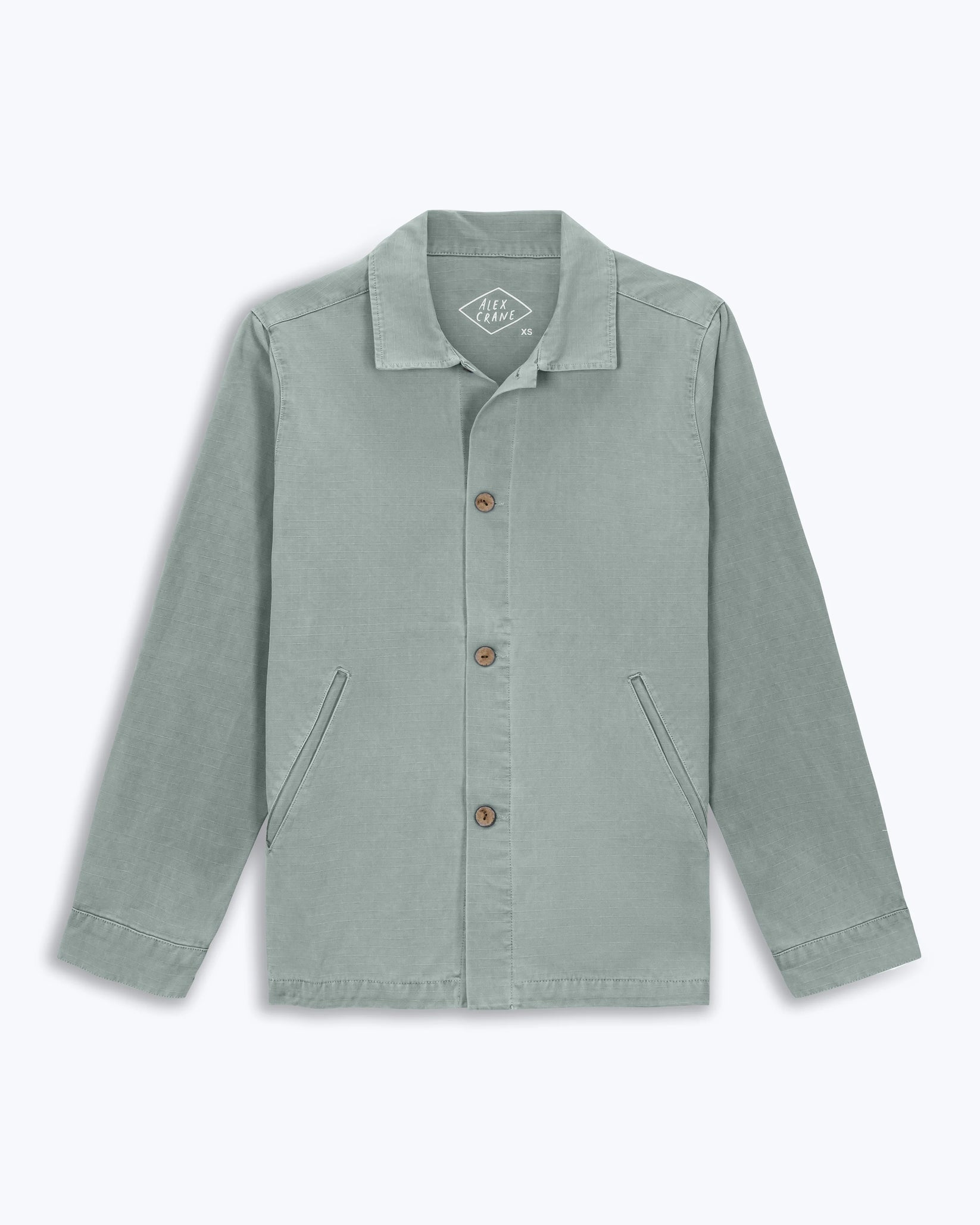 ALEX CRANE PAC SHELL JACKET IN JADE in JADE — main product view