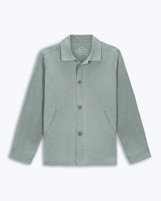 ALEX CRANE PAC SHELL JACKET IN JADE