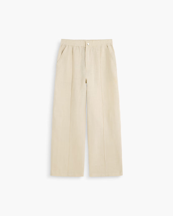 OAS CASPAR LINEN PANT IN BEIGE