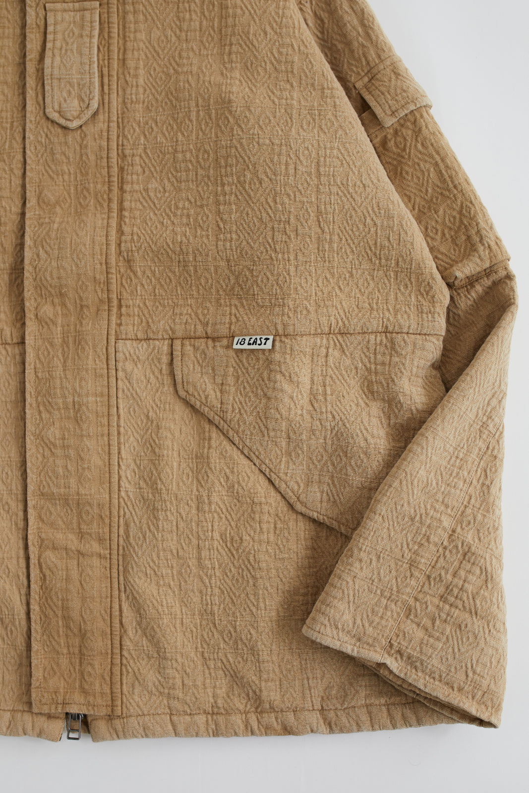 18 EAST PROSPECT PARKA IN STONEWASHED HANDLOOM in STONEWASHED HANDLOOM — view 2