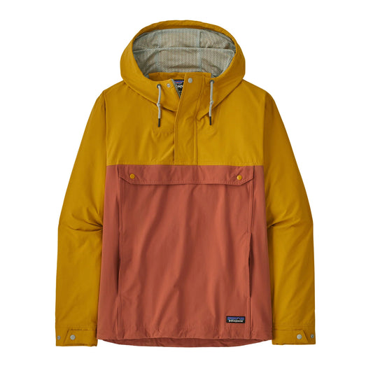 PATAGONIA ISTHMUS ANORAK IN BURL RED