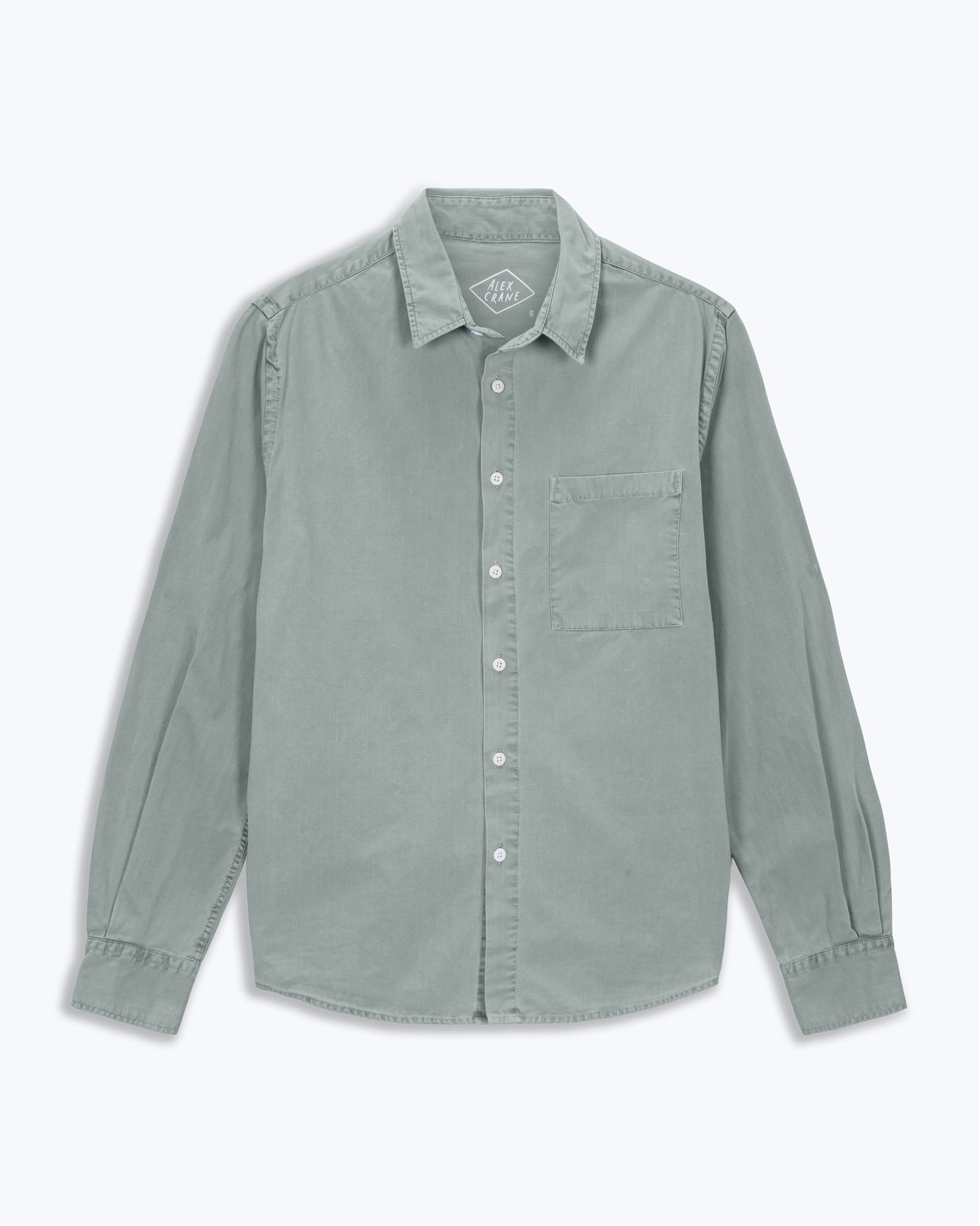 ALEX CRANE PAC SHIRT IN JADE in JADE — main product view