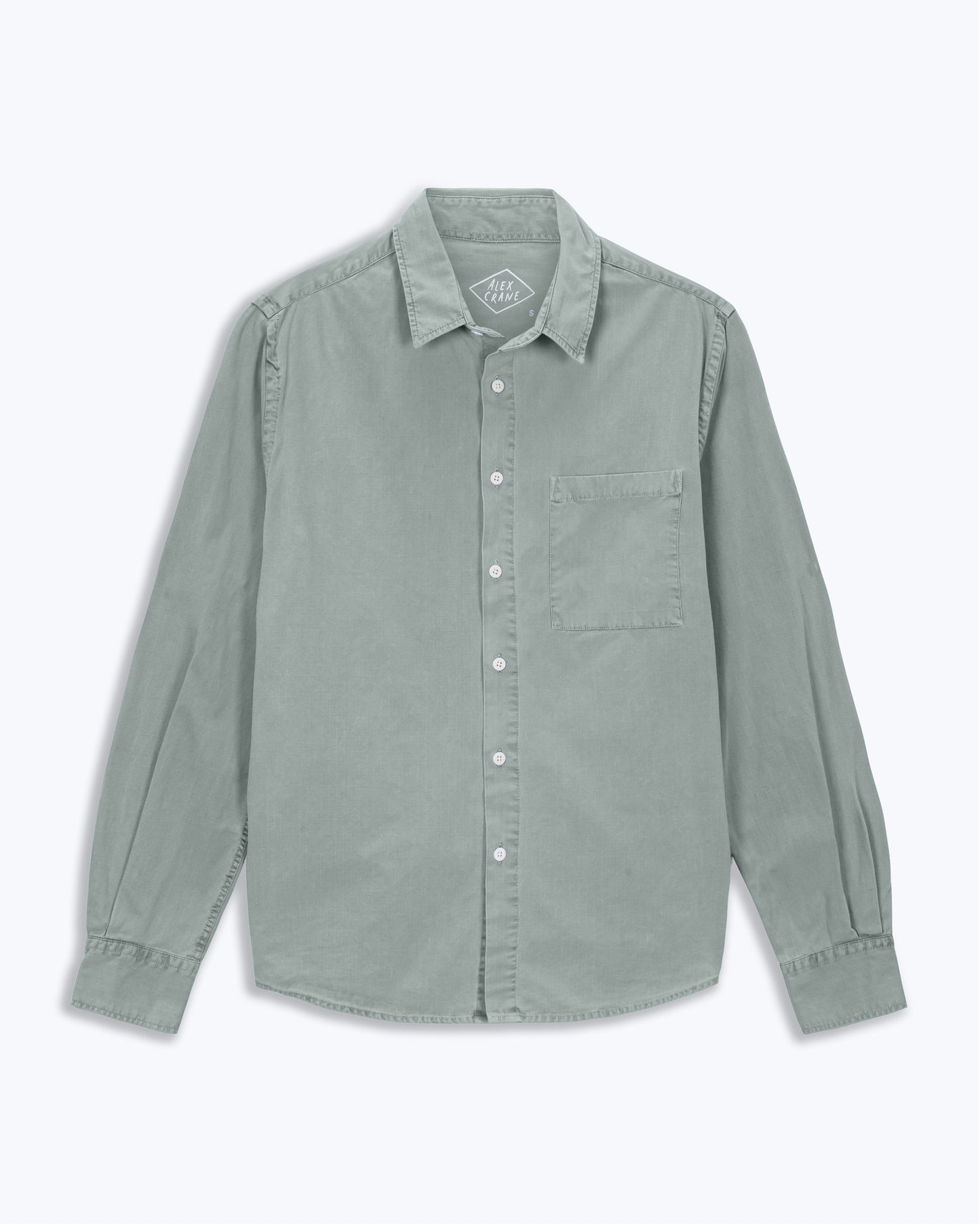 ALEX CRANE PAC SHIRT IN JADE