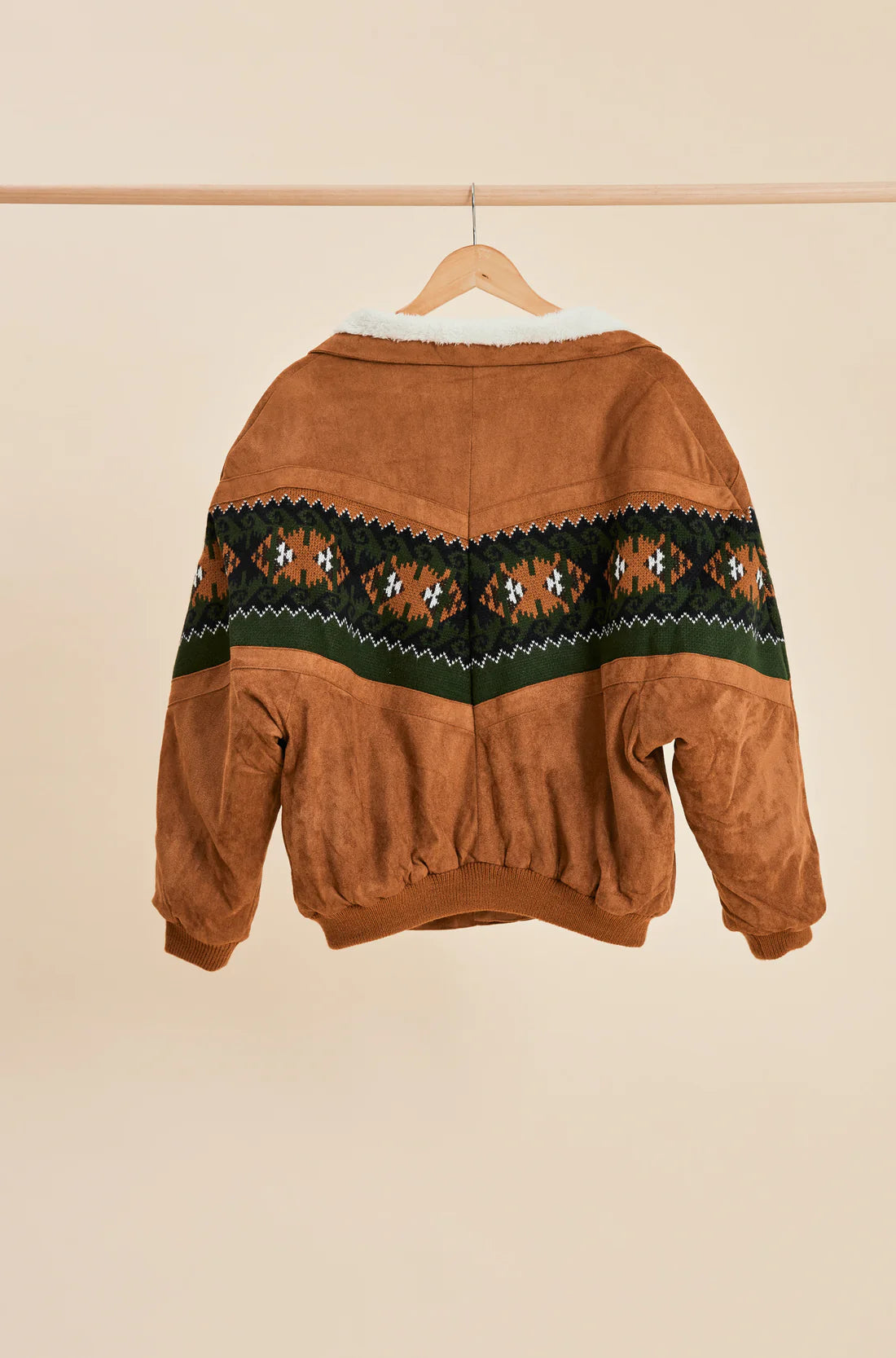 OTTWAY THE LABEL RAREBIRD JACKET IN BROWN in BROWN — view 3