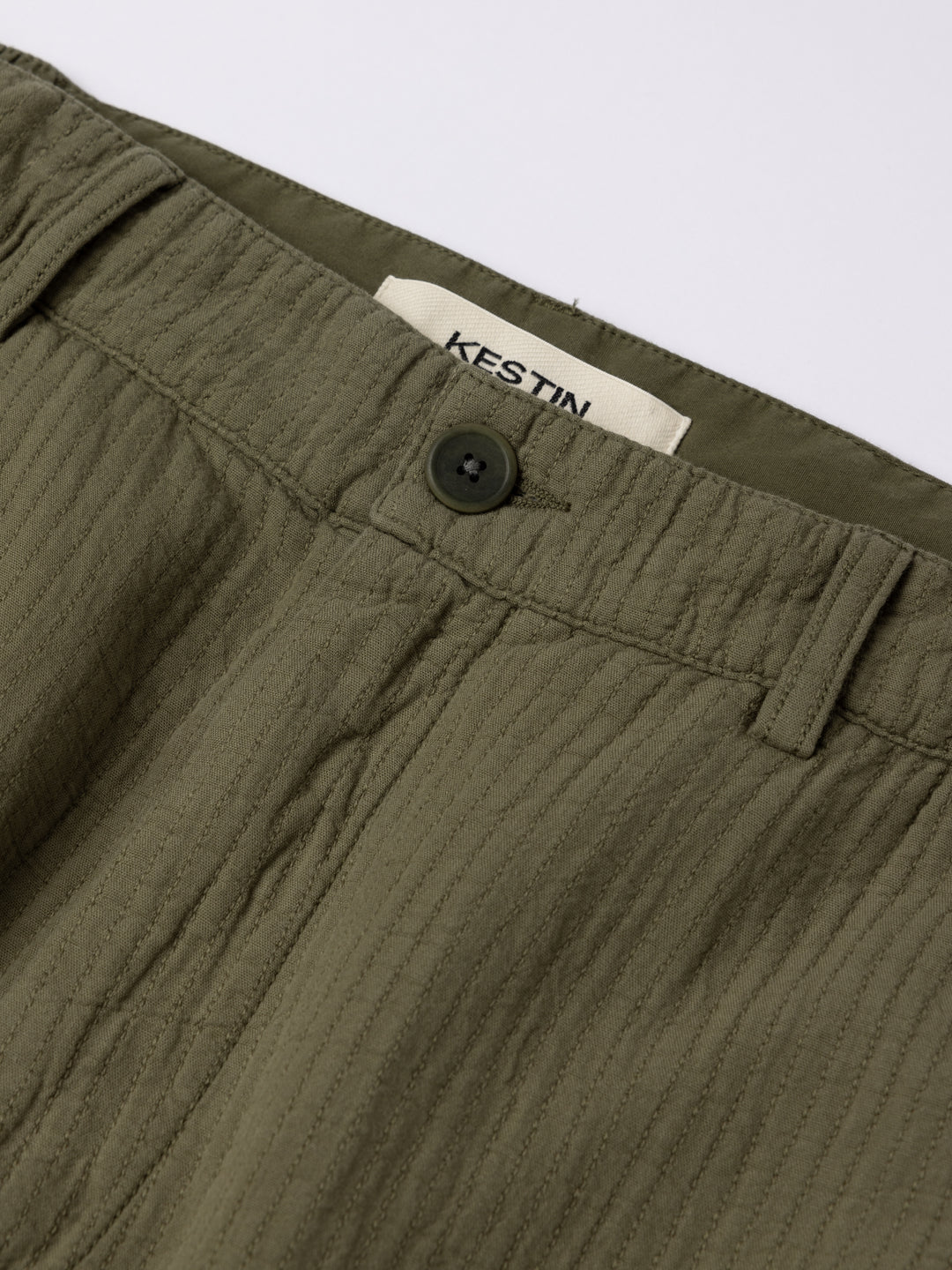 KESTIN ABERLOUR PANT IN OLIVE MATCHSTICK in OLIVE MATCHSTICK — view 3