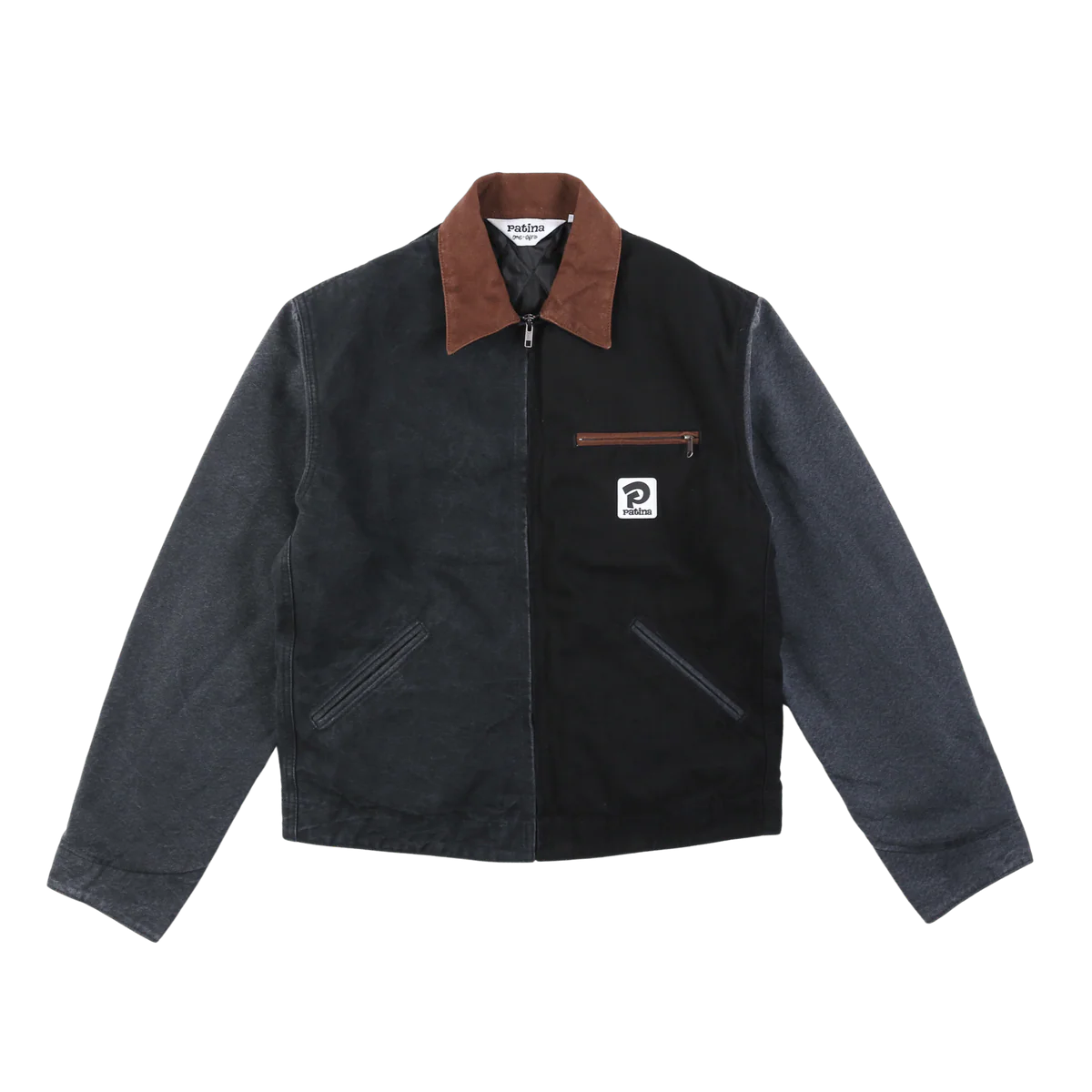 PATINA WORK JACKET IN BLACK in BLACK — main product view