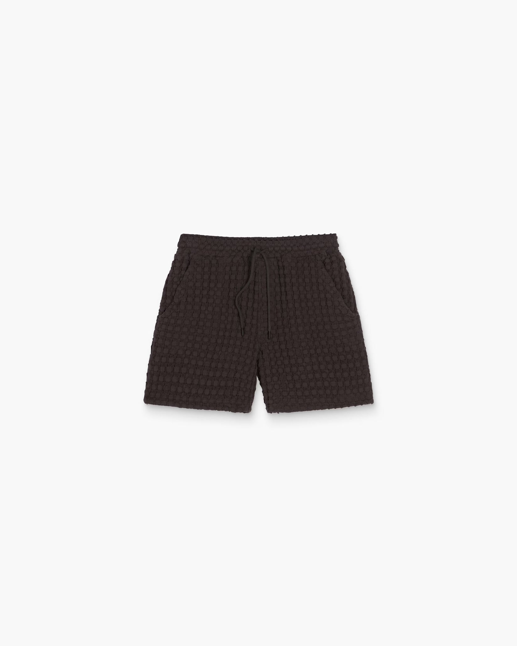 OAS PORTO WAFFLE SHORT IN NEARLY BLACK in NEARLY BLACK — main product view