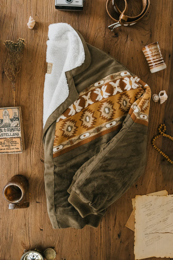 OTTWAY THE LABEL RAREBIRD JACKET IN GREEN