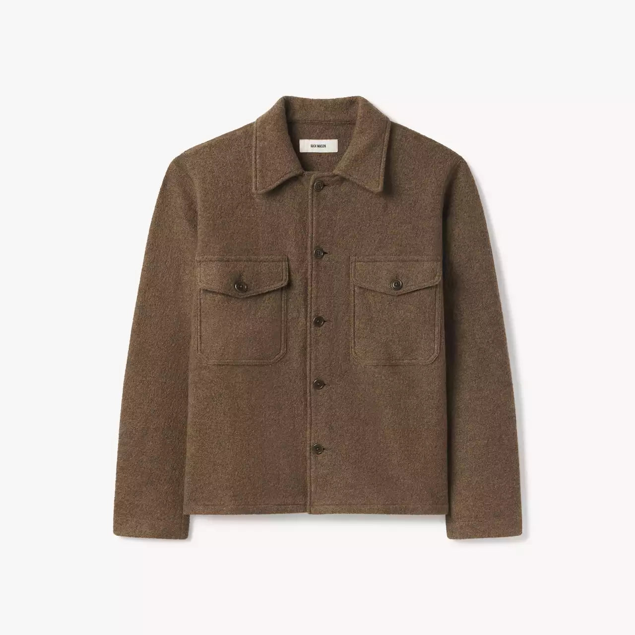BUCK MASON FELTED FIELD SHIRT IN SANTA FE DUST in SANTA FE DUST — main product view