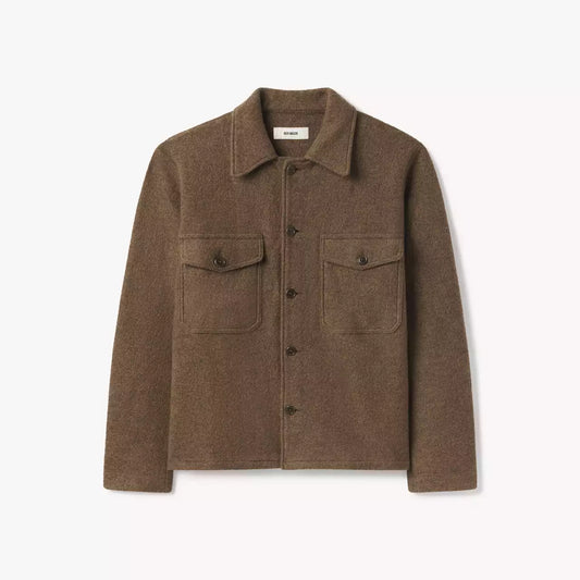 BUCK MASON FELTED FIELD SHIRT IN SANTA FE DUST