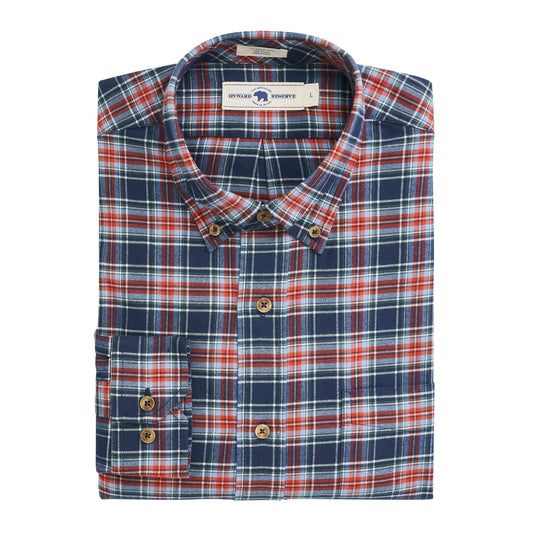 ONWARD RESERVE BALLATER FEATHERWEIGHT FLANNEL IN TITAN