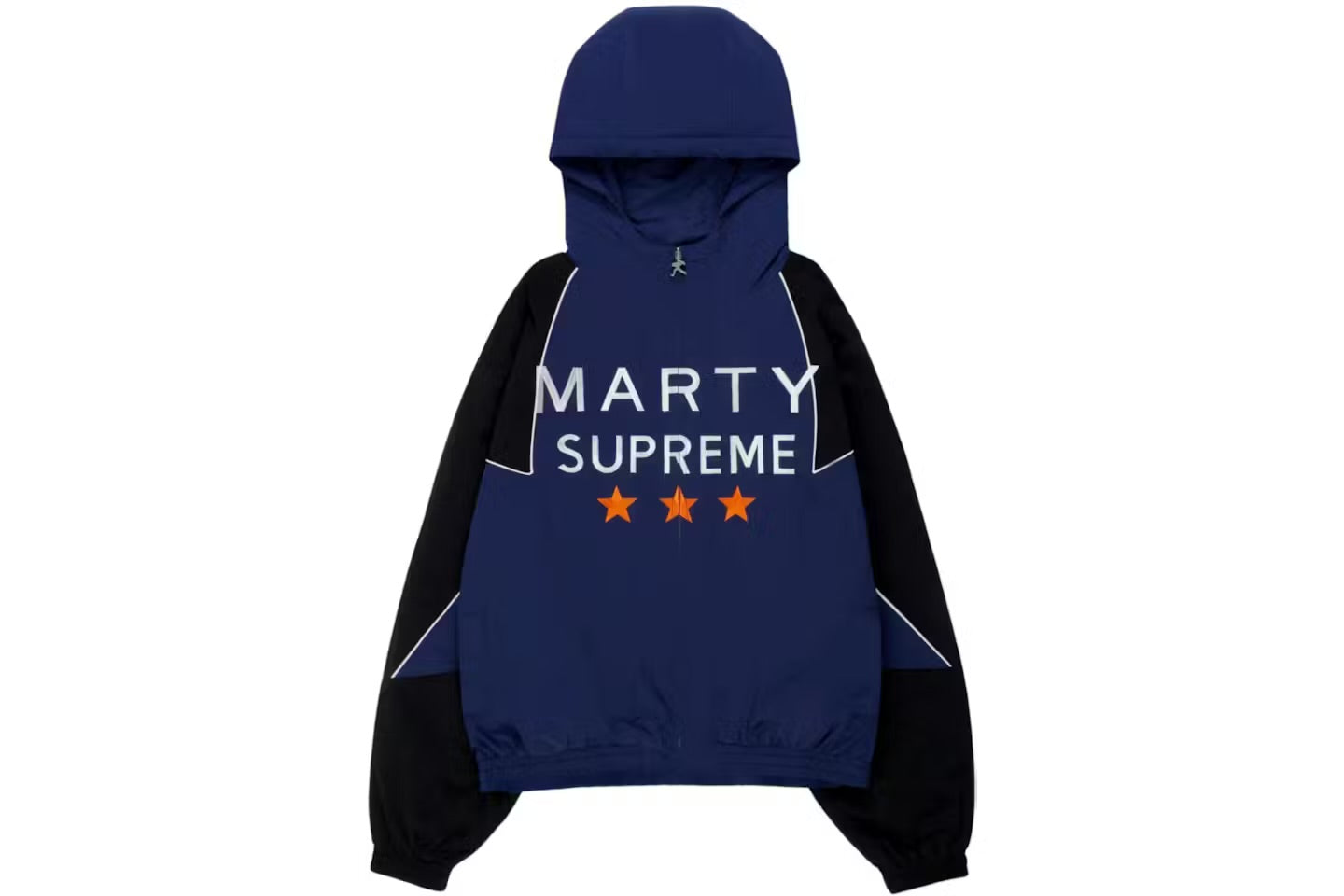 NAHMIAS x MARTY SUPREME A24 CLASSIC WARM UP JACKET IN NAVY