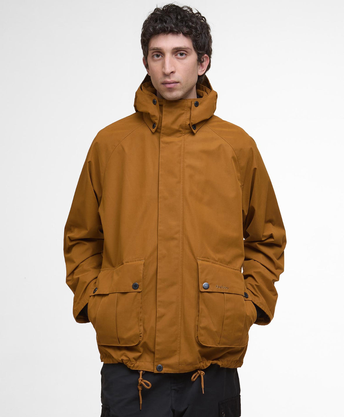 BARBOUR RE ENGINEERED WADING SPEY SHOWERPROOF JACKET IN BRONZE BROWN in BRONZE BROWN — main product view