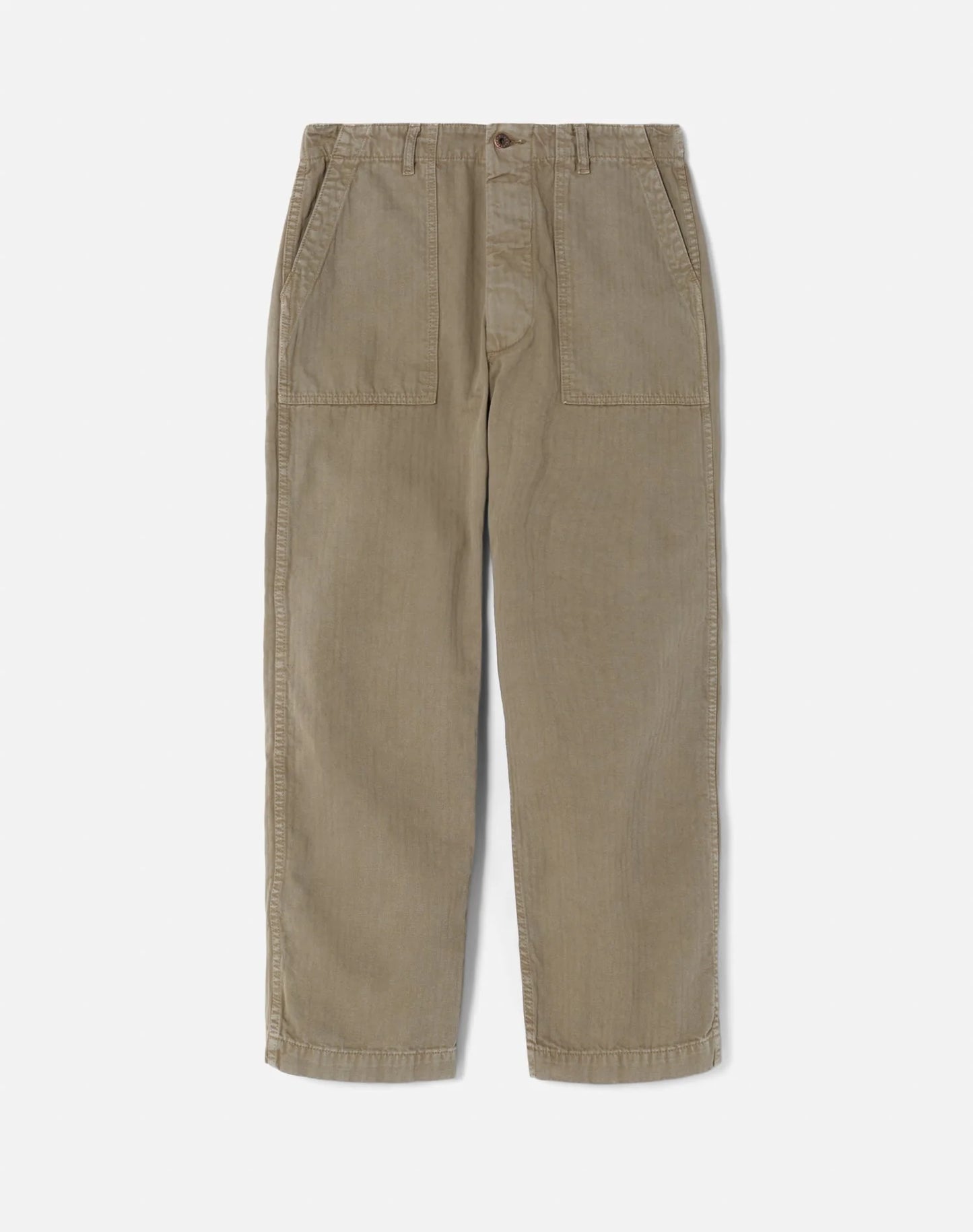 RE/DONE UTILITY PANT IN DIRTY SAGE