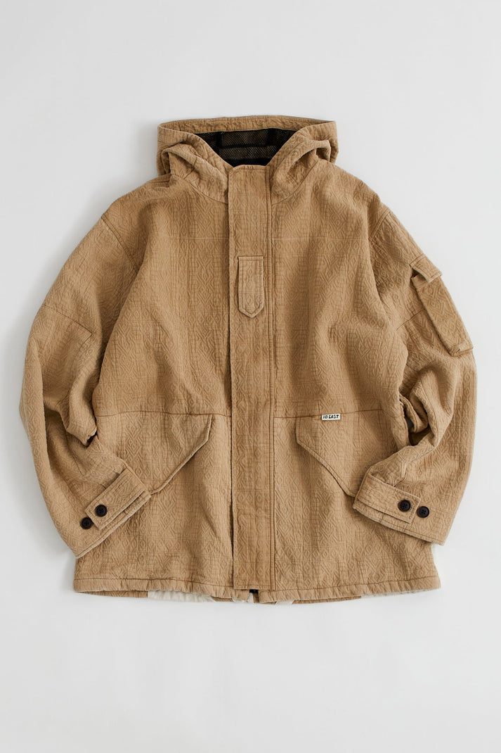 18 EAST PROSPECT PARKA IN STONEWASHED HANDLOOM