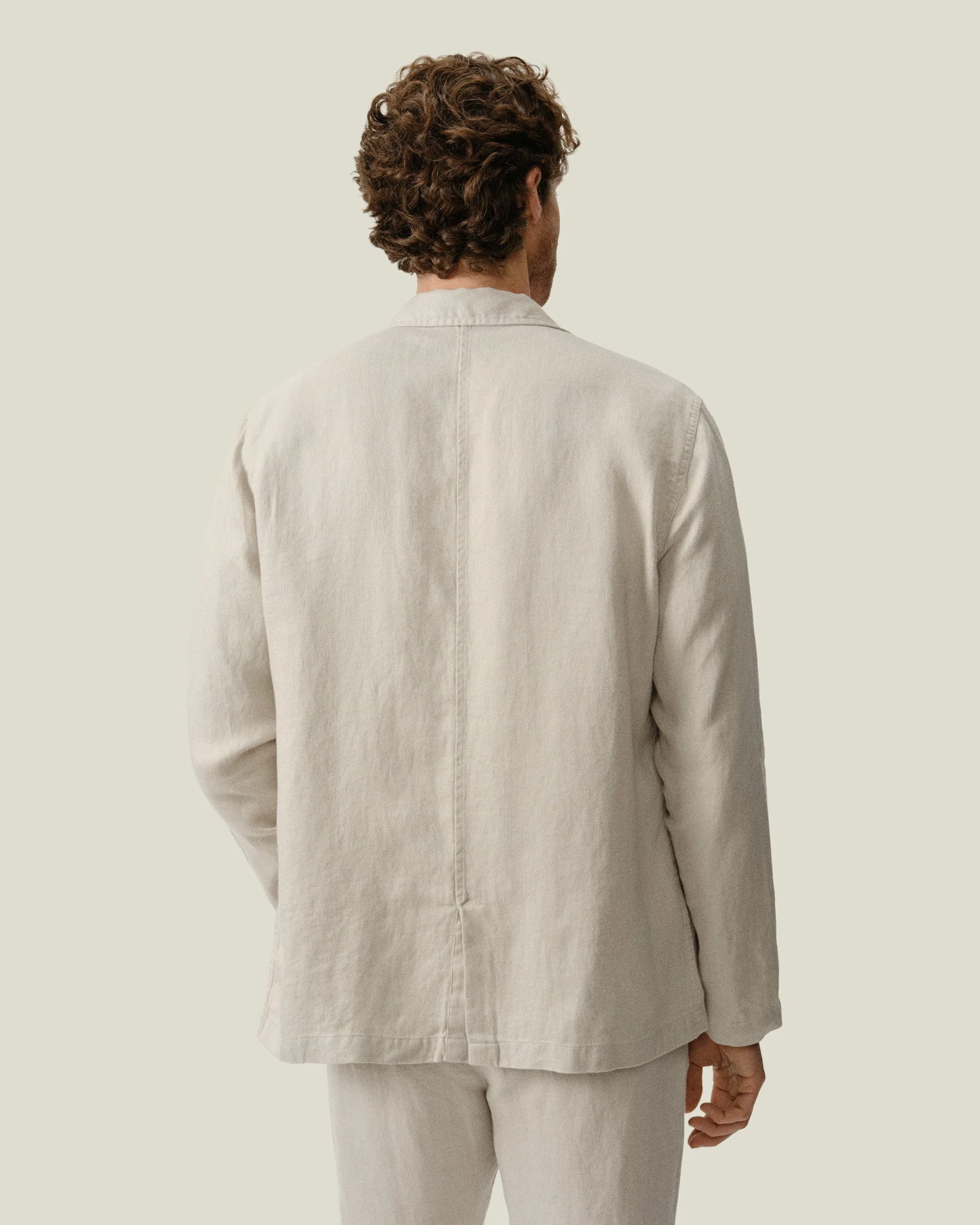 ALEX CRANE ALTA BLAZER IN BONE in BONE — view 2