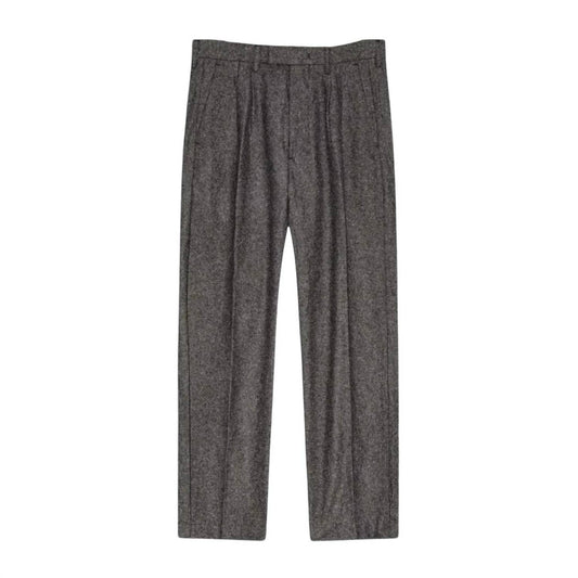 NN07 FRITZ TWEED TROUSERS IN BLACK