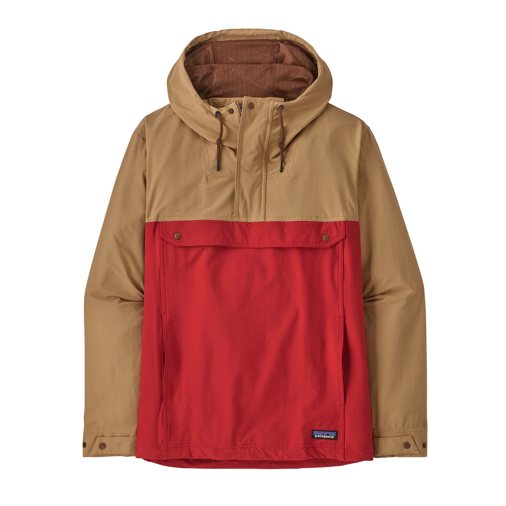 PATAGONIA ISTHMUS ANORAK IN TOURING RED in TOURING RED — main product view