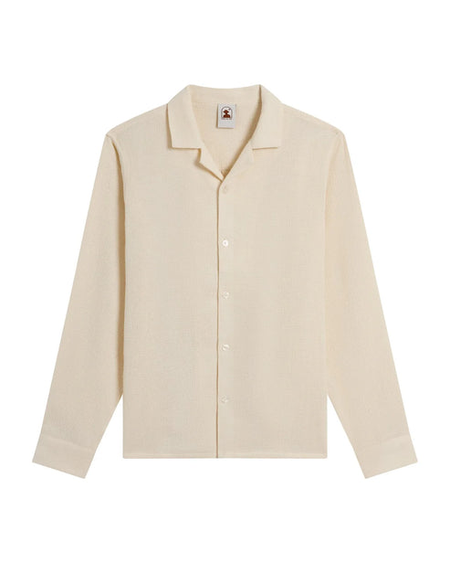 DANDY DEL MAR THE PALMA LONG SLEEVE SHIRT IN SCALLOP product view
