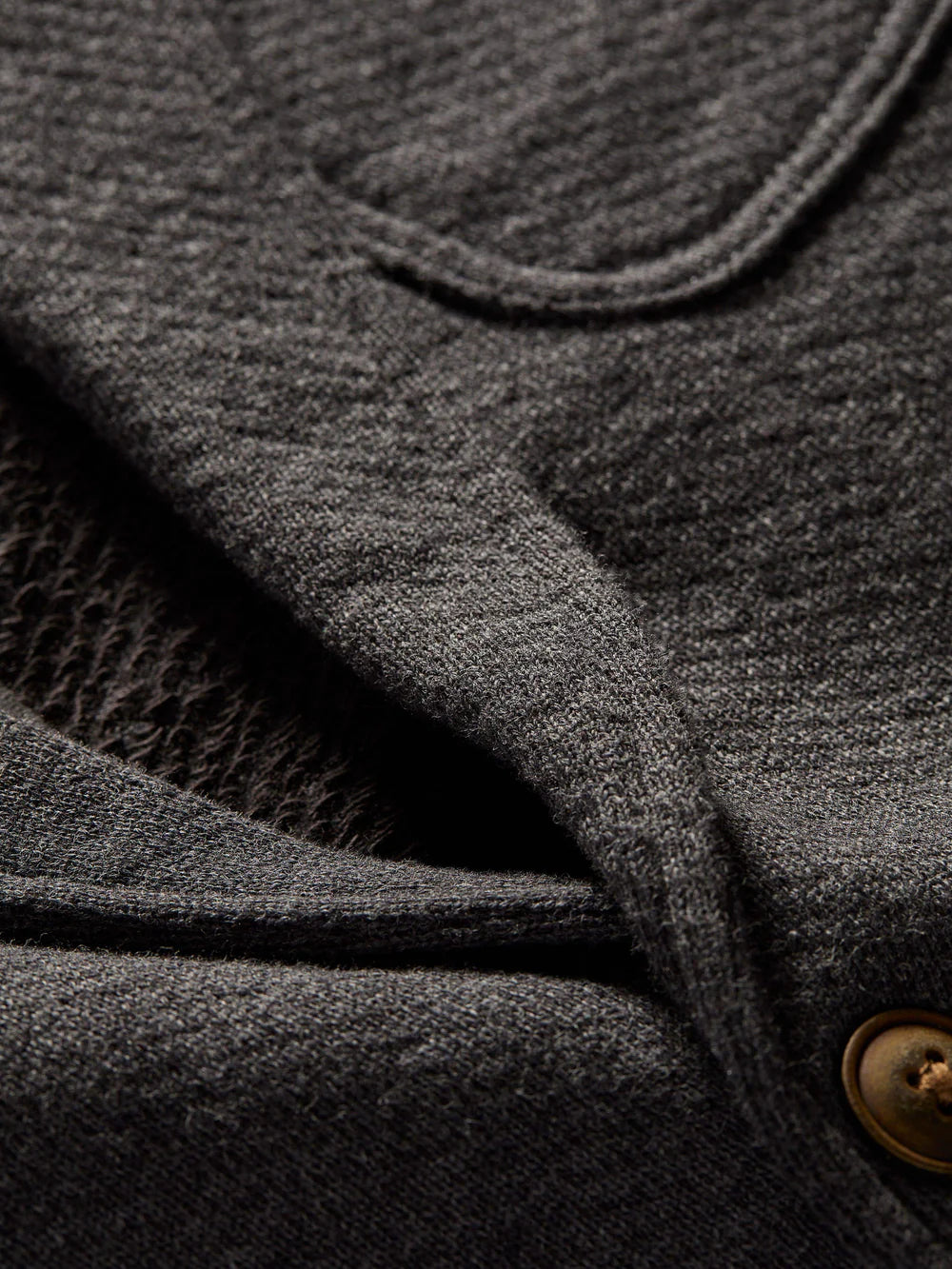 FAHERTY INLET KNIT BLAZER IN BLACK SKY MELANGE in BLACK SKY MELANGE — view 2