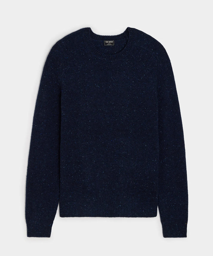 TODD SNYDER DONEGAL CREWNECK IN NAVY