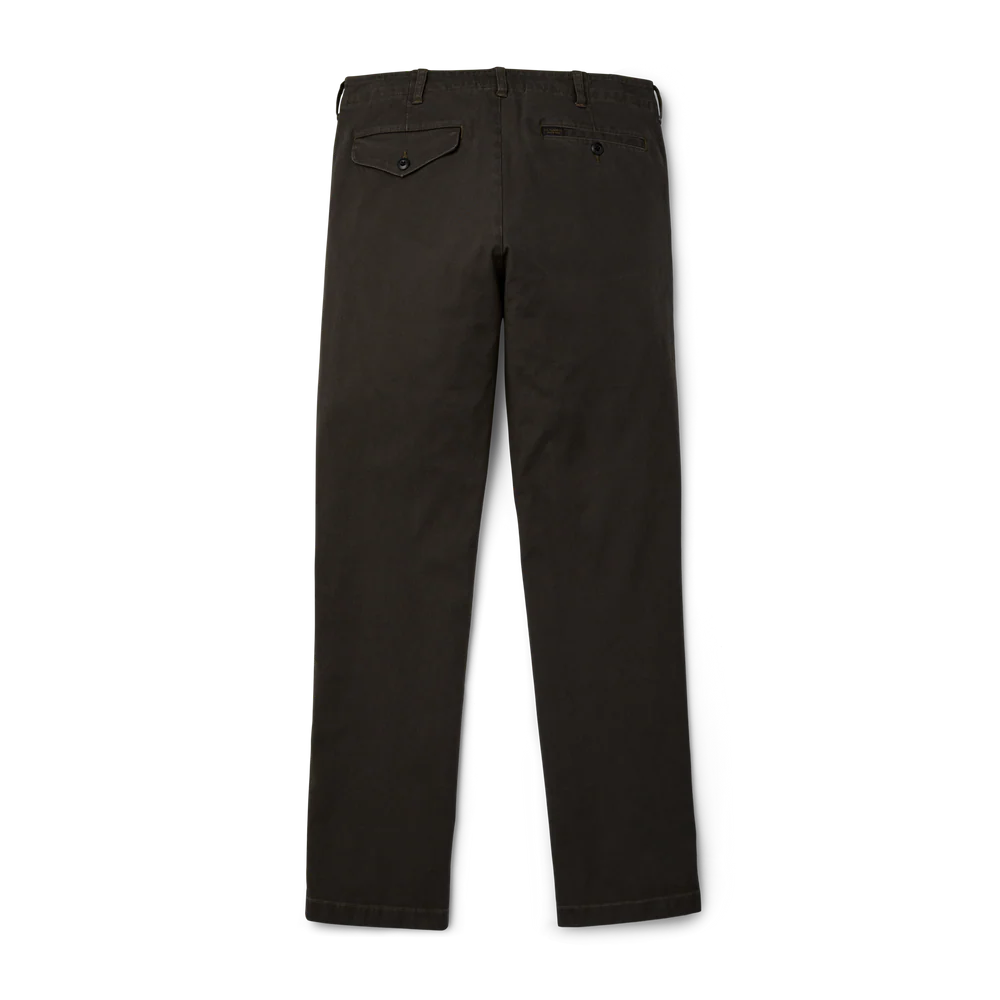FILSON DRAFTSMAN CANVAS PANT IN CHARCOAL in CHARCOAL — view 2