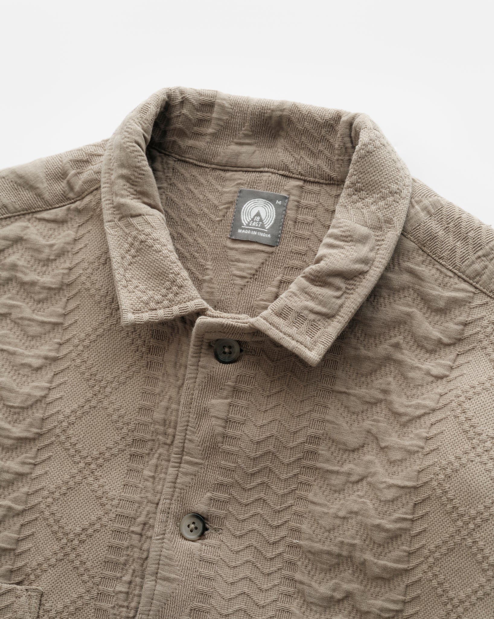 18 EAST SAM SHIRT JACKET IN MULLED BASIL in MULLED BASIL — view 2
