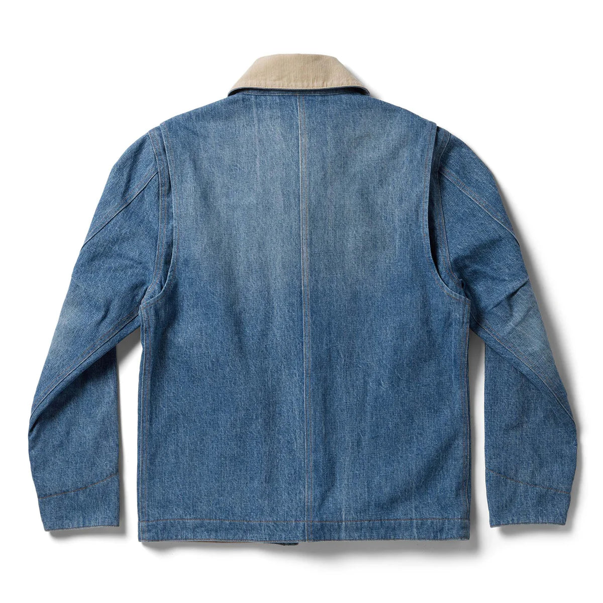 TAYLOR STITCH WORKHORSE JACKET IN FLETCHER WASH ORGANIC SELVAGE in FLETCHER WASH ORGANIC SELVAGE — view 2