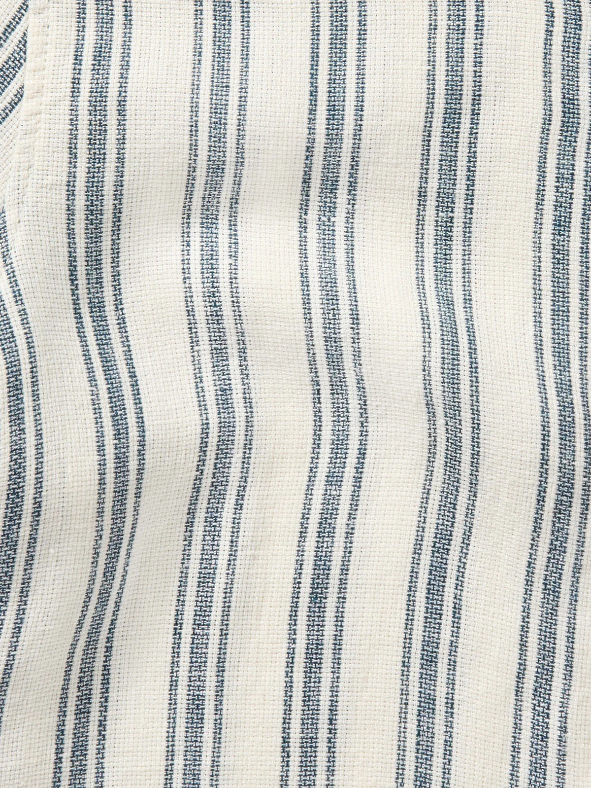 FAHERTY PALMA SS LINEN CAMP SHIRT IN RYECROFT VALLEY STRIPE in RYECROFT VALLEY STRIPE — view 3