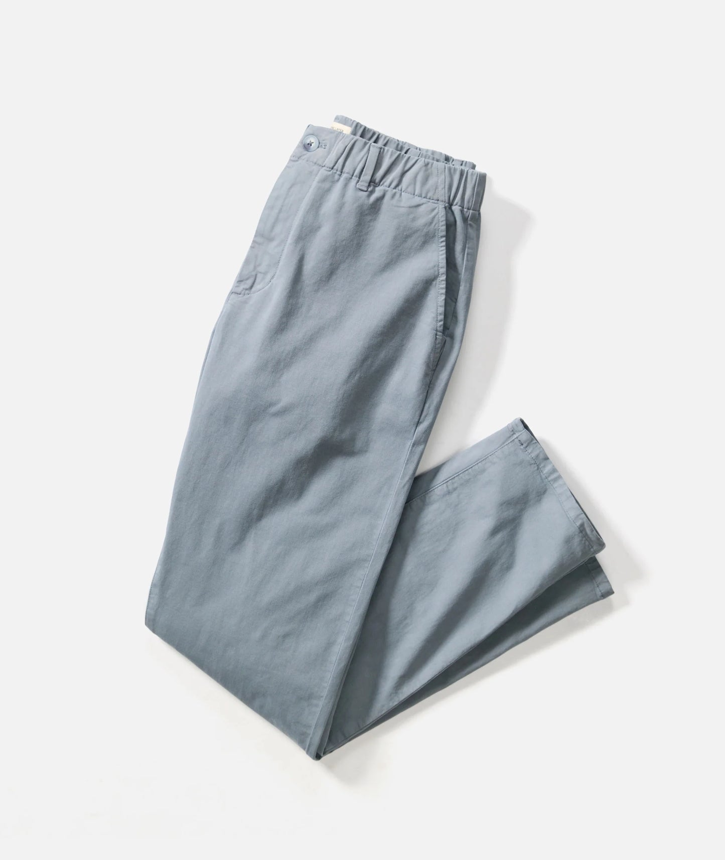 MARINE LAYER SATURDAY TWILL CHINO PANT IN CHINA BLUE