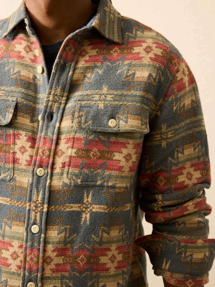 DOUG GOOD FEATHER CANYON OVER SHIRT IN FALL HARVEST