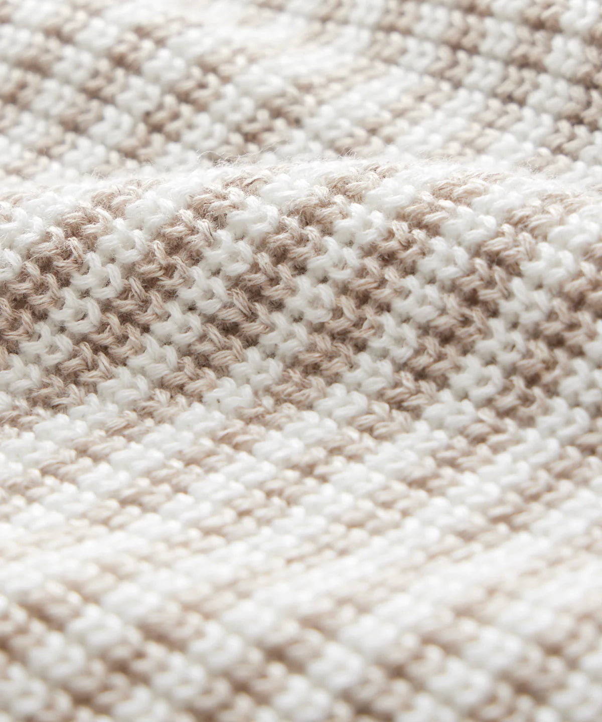 TODD SNYDER LINEN-COTTON CREWNECK IN BISQUE in BISQUE — view 3