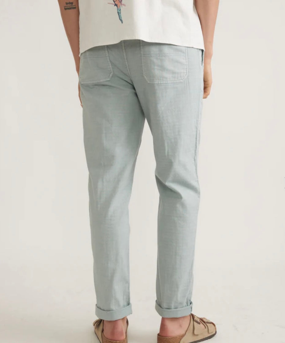 MARINE LAYER SATURDAY STRETCH BEACH PANT IN LIGHT BLUE in LIGHT BLUE — view 3