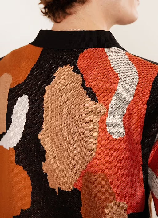 PERCIVAL CASA PICCANTE SHIRT IN IMPRESSIONIST JACQUARD in IMPRESSIONIST JACQUARD — view 3