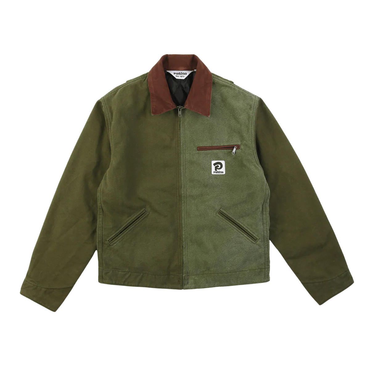 PATINA WORK JACKET IN GREEN in GREEN — main product view