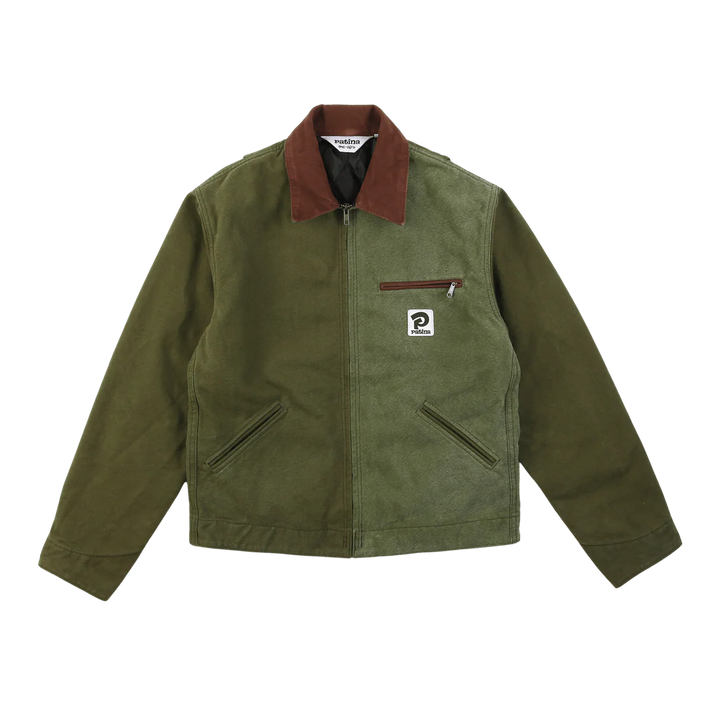 PATINA WORK JACKET IN GREEN