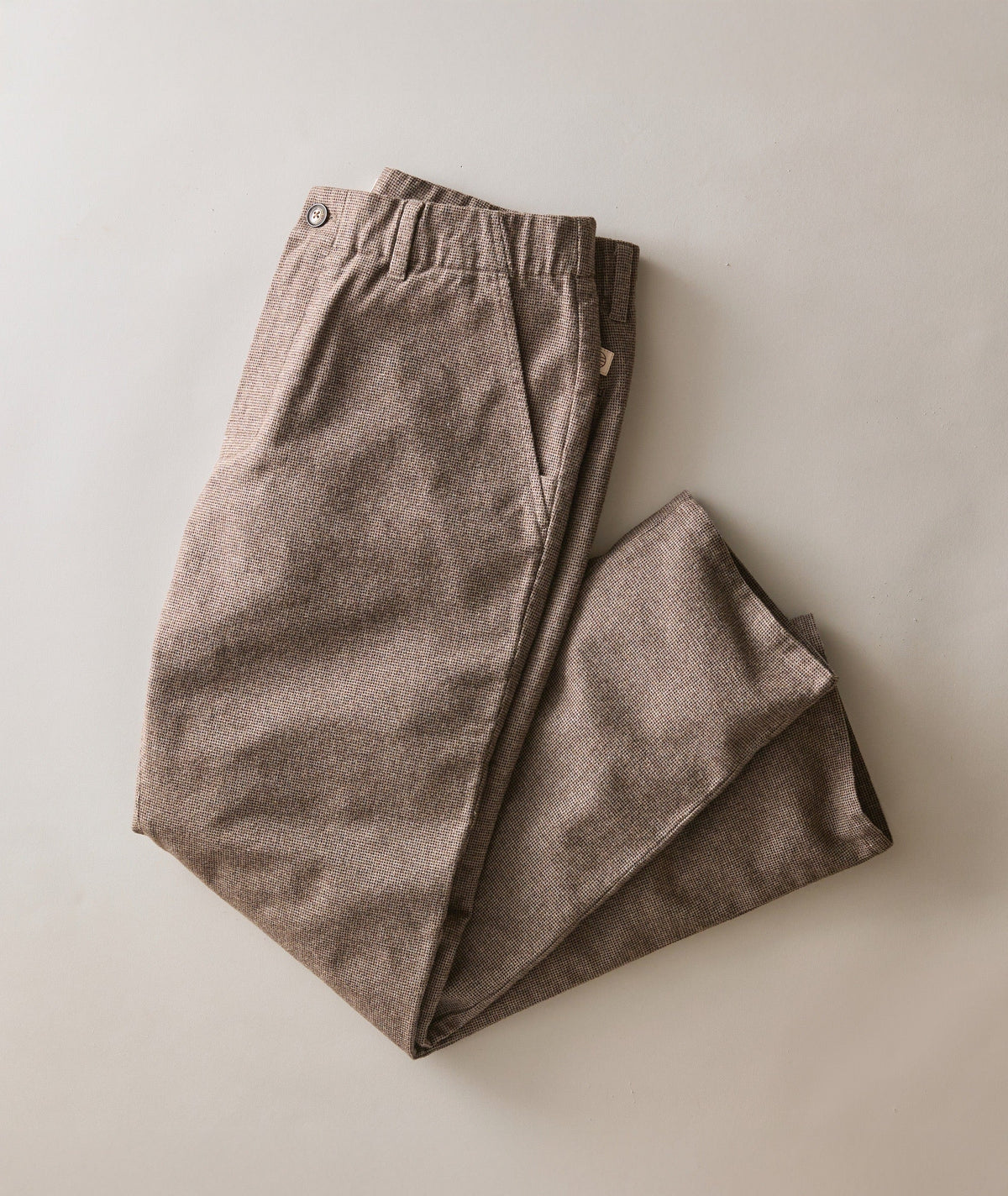 Marine Layer Saturday Houndstooth Chino Slim Straight Dark Taupe