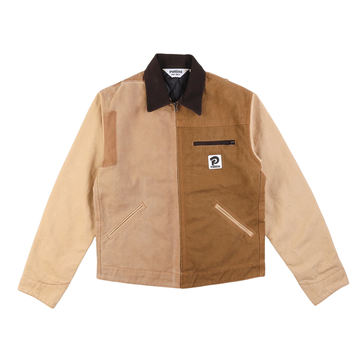 PATINA WORK JACKET IN DUCK BROWN in DUCK BROWN — main product view
