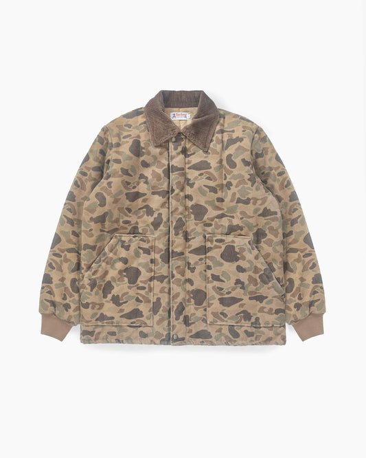 MANRESA THE BITTNER COAT IN DUCK CAMO