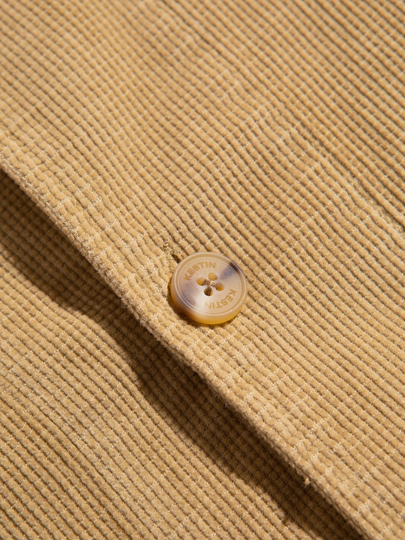 KESTIN HUNTLY JACKET IN SAND WAFFLE CORD in SAND WAFFLE CORD — view 6