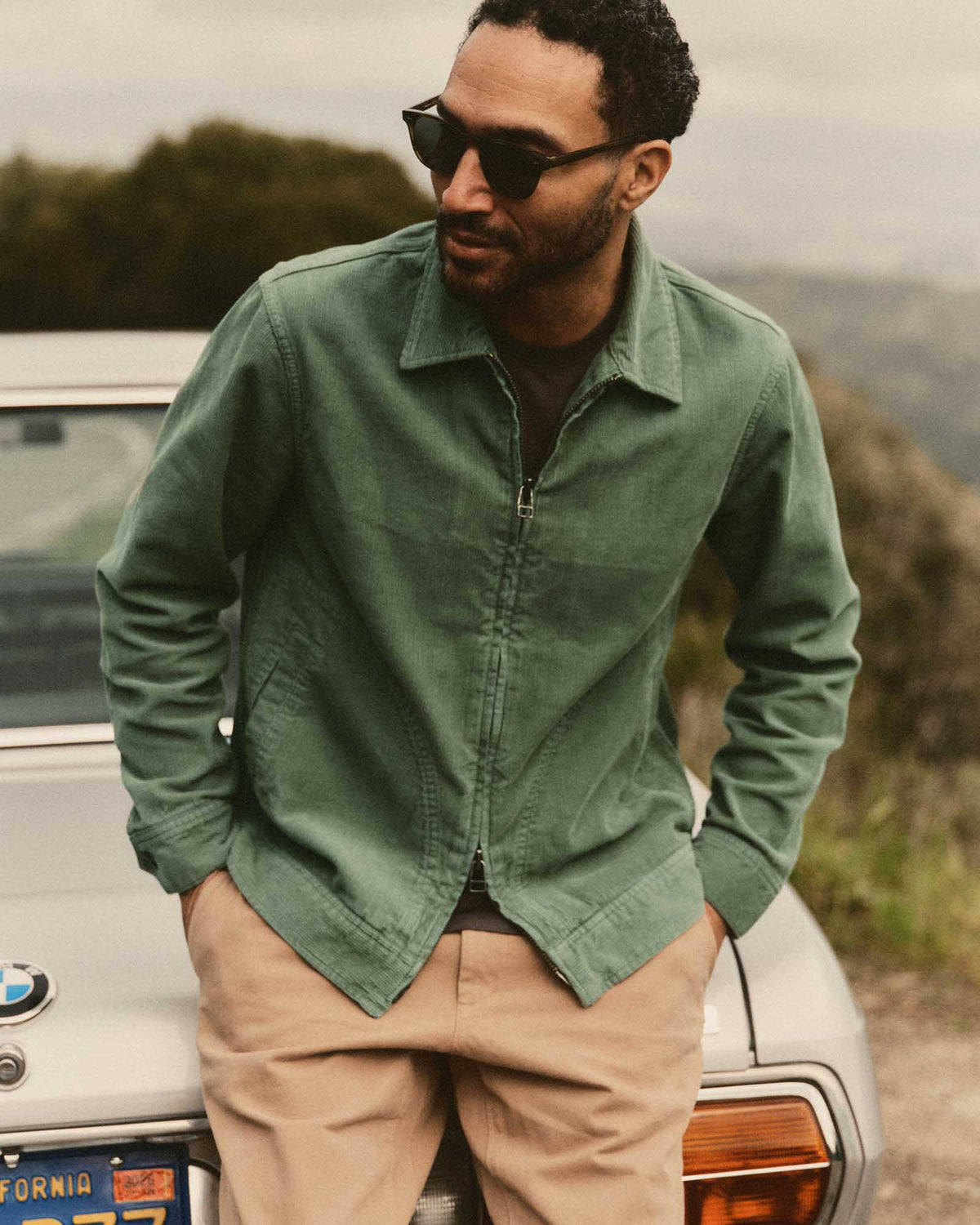 Taylor Stitch Piston Jacket In Ivy Corduroy - Rent with Thred