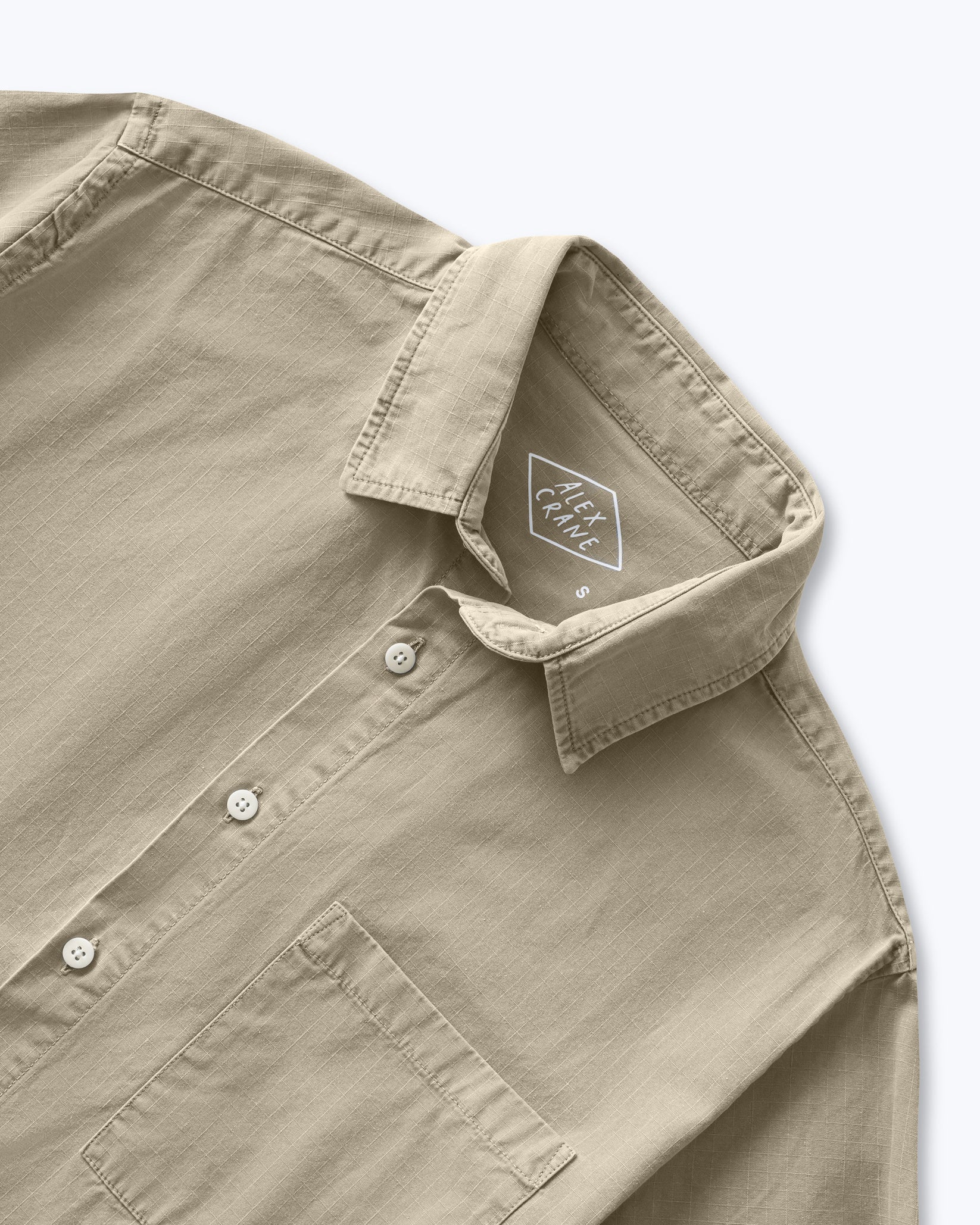ALEX CRANE PAC SHIRT IN CLAY in CLAY — view 3