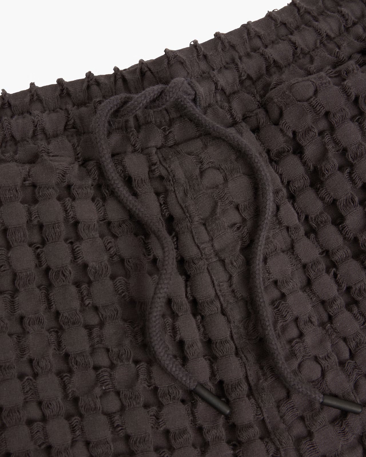 OAS PORTO WAFFLE SHORT IN NEARLY BLACK in NEARLY BLACK — view 2