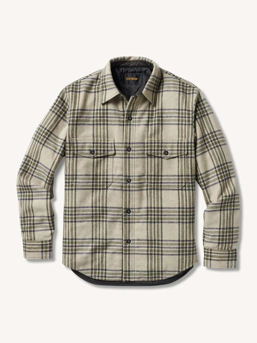BUCK MASON CPO JACKET IN KHAKI AND OLIVE in KHAKI AND OLIVE — main product view