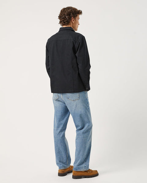 CORRIDOR MISHA OVERSHIRT IN BLACK in BLACK — view 3