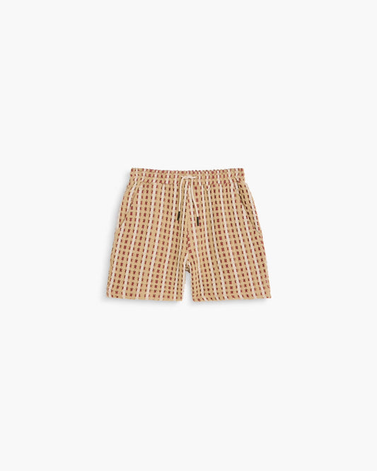 OAS LANO PORTO SHORT IN RED