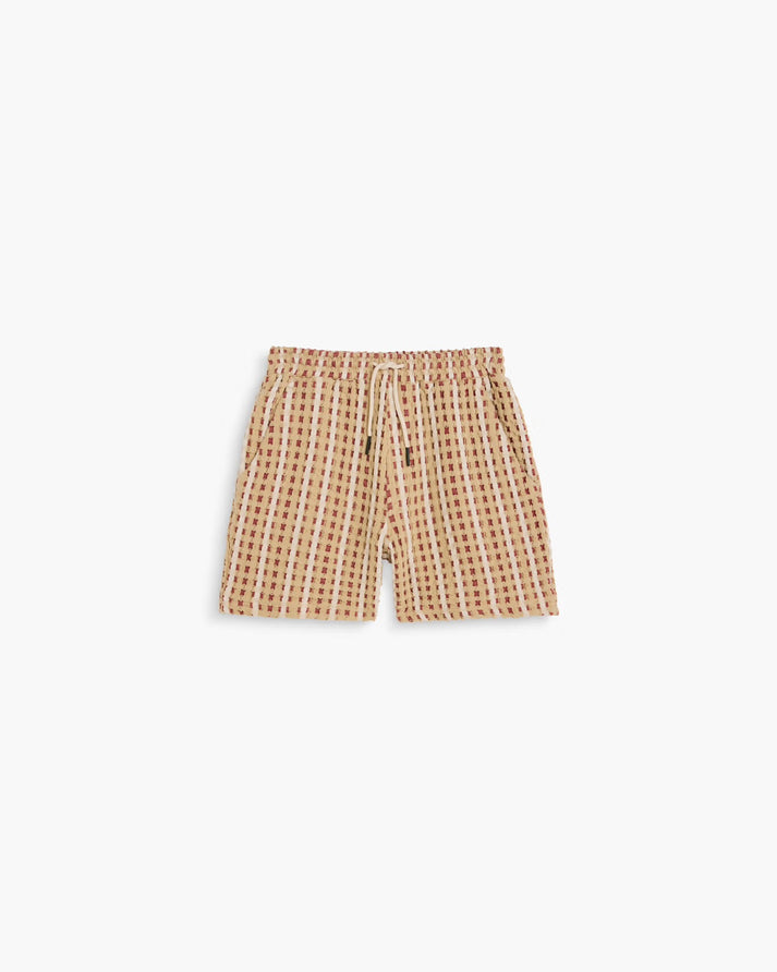 OAS LANO PORTO SHORT IN RED